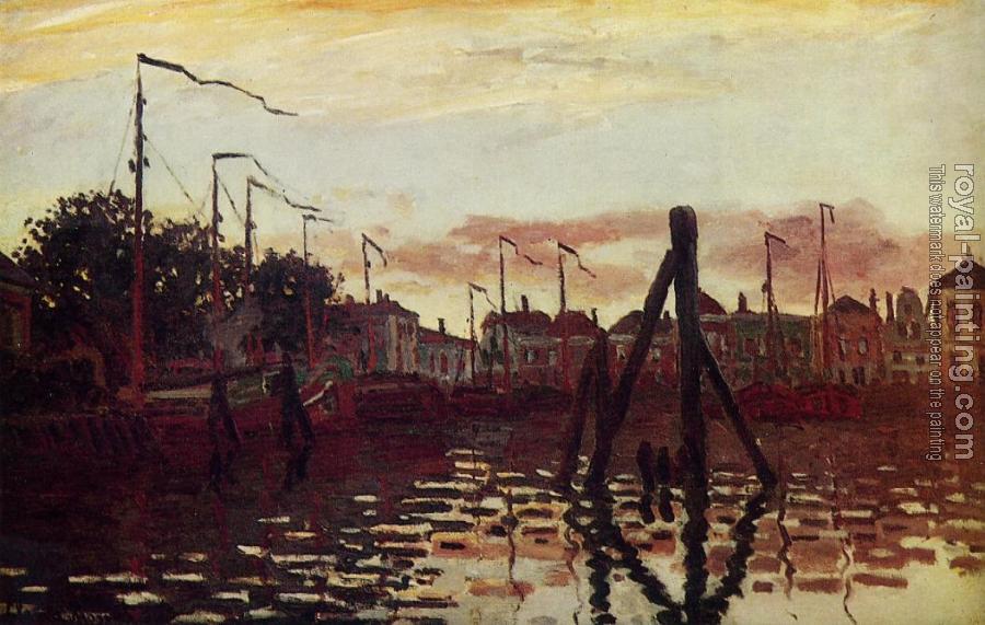 Claude Oscar Monet : The Port of Zaandam